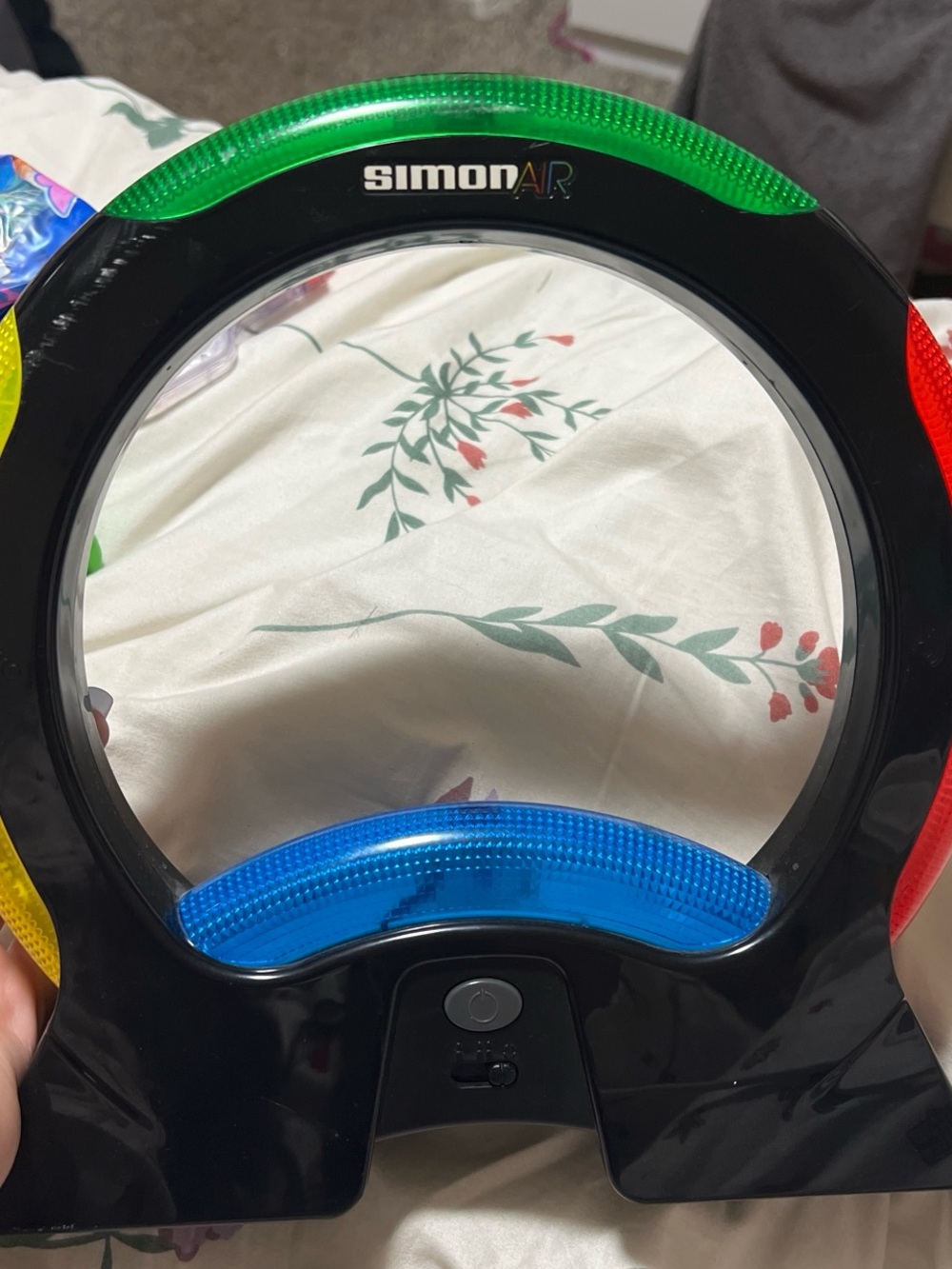 Simons Kids Electronic Game Ring with Green, Blue, Red, Yellow Lights
